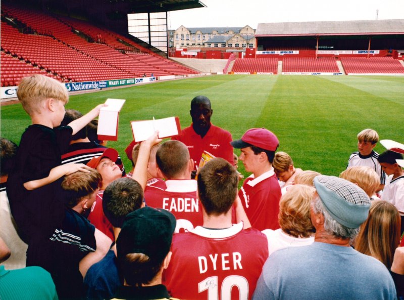 Other image for Looking back: Reds' new signings on show at Oakwell open day